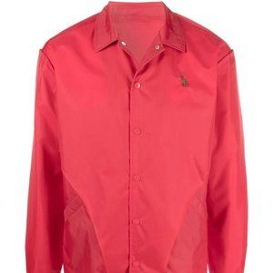 Zerstören-print lightweight jacket